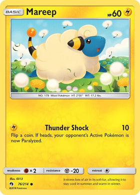Mareep (76) [76/214] [Lost Thunder]