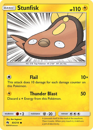 Stunfisk [83/214] [Lost Thunder]