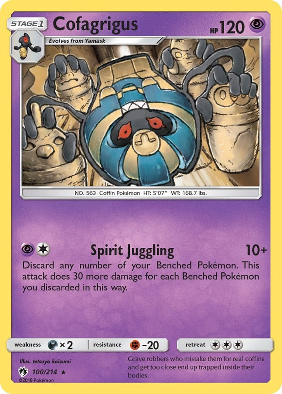 Cofagrigus [100/214] [Lost Thunder]
