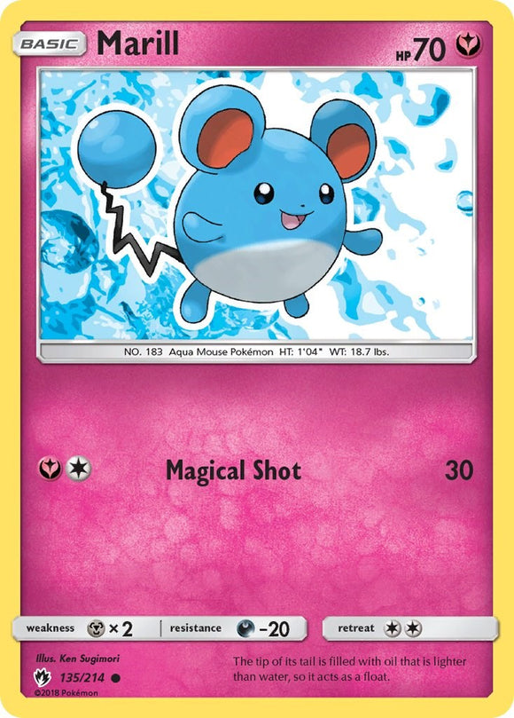 Marill [135/214] [Lost Thunder] Reverse Holofoil