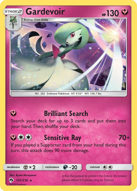 Gardevoir [141/214] [Lost Thunder] Holofoil