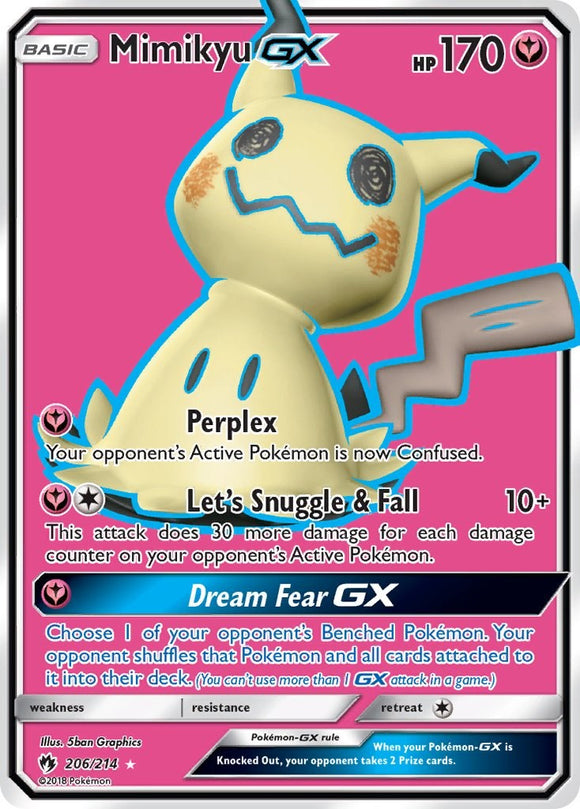 Mimikyu GX [206/214] [Lost Thunder] Holofoil