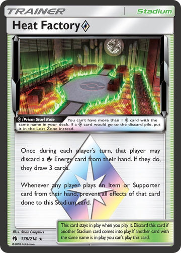 Heat Factory Prism Star [178/214] [Lost Thunder] Holofoil