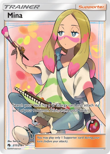 Mina [211/214] [Lost Thunder] Holofoil