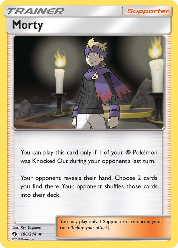 Morty [186/214] [Lost Thunder] Reverse Holofoil
