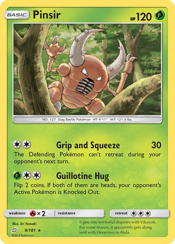 Pinsir [9/181] [Team Up]