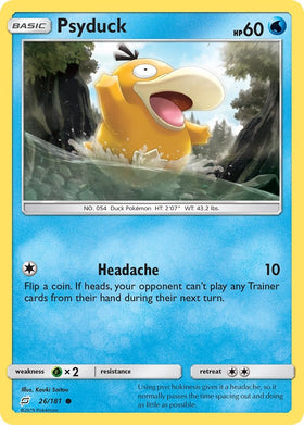 Psyduck [26/181] [Team Up] Reverse Holofoil