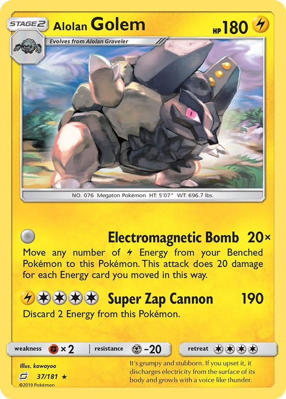 Alolan Golem [37/181] [Team Up]