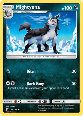 Mightyena [87/181] [Team Up] Reverse Holofoil