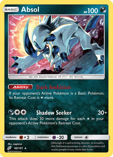 Absol [88/181] [Team Up] Holofoil