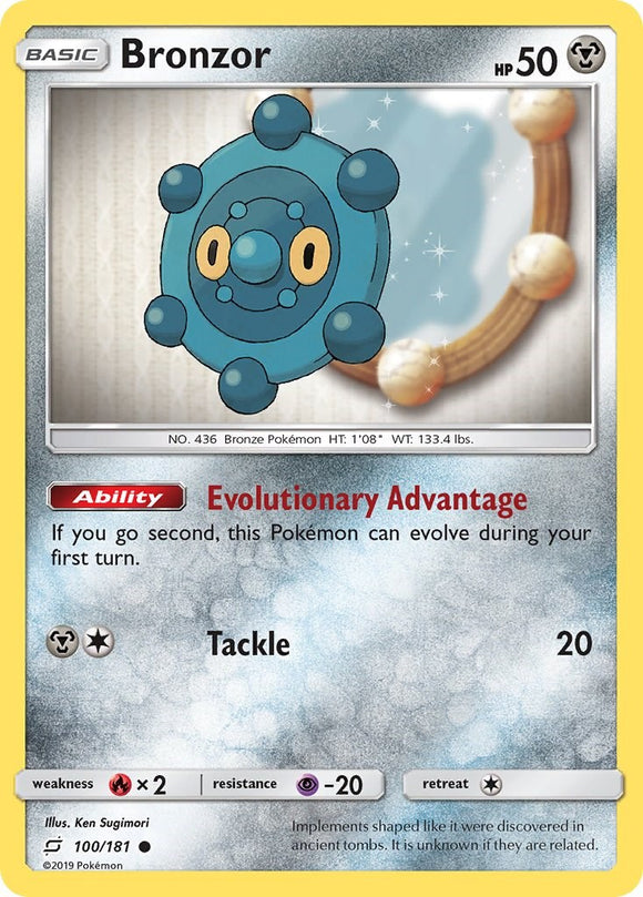 Bronzor [100/181] [Team Up] Reverse Holofoil