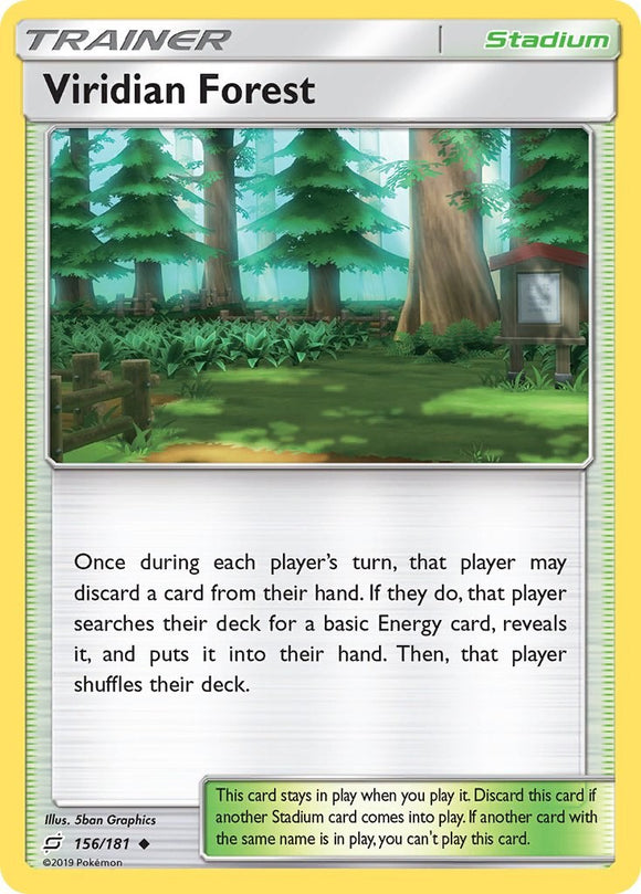 Viridian Forest [156/181] [Team Up] Reverse Holofoil