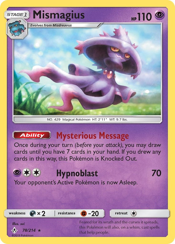 Mismagius [78/214] [Unbroken Bonds]