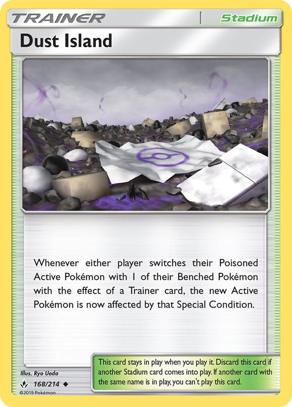 Dust Island [168/214] [Unbroken Bonds] Reverse Holofoil