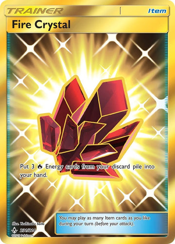 Fire Crystal [231/214] [Unbroken Bonds] Holofoil