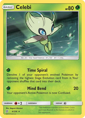 Celebi [4/236] [Unified Minds] Holofoil