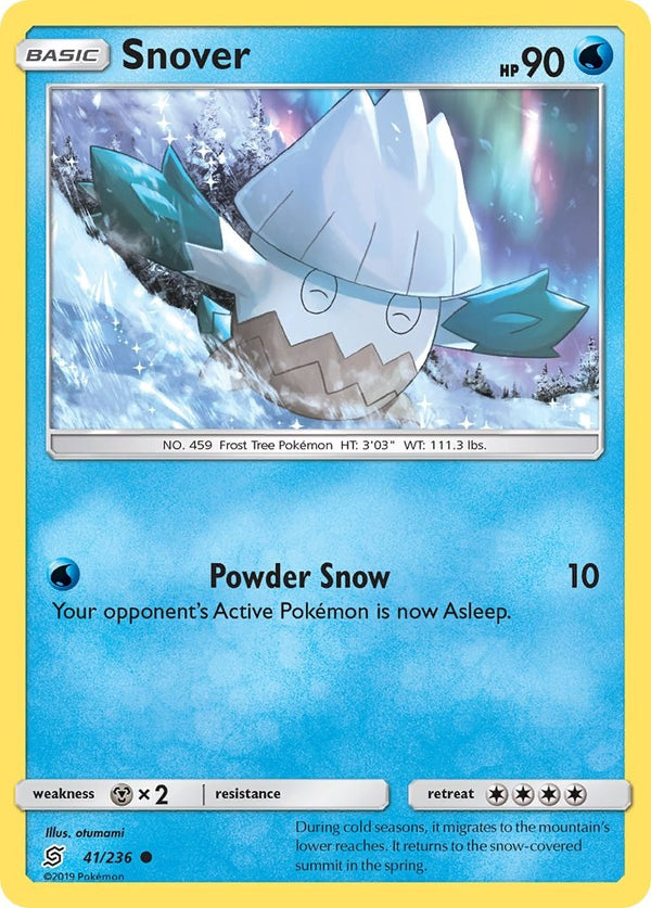 Snover [41/236] [Unified Minds] Reverse Holofoil