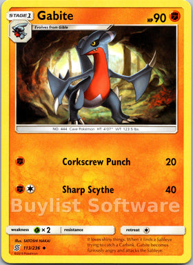 Gabite [113/236] [Unified Minds]