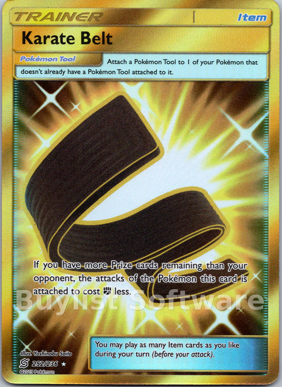Karate Belt [252/236] [Unified Minds] Holofoil