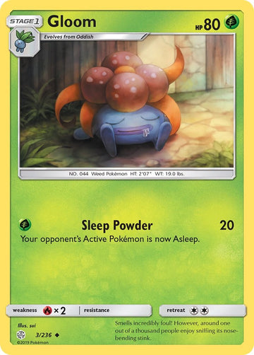 Gloom [3/236] [Cosmic Eclipse] Reverse Holofoil