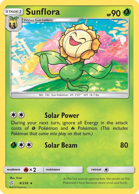 Sunflora [8/236] [Cosmic Eclipse] Reverse Holofoil