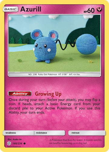 Azurill [146/236] [Cosmic Eclipse] Reverse Holofoil