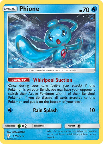 Phione [57/236] [Cosmic Eclipse] Reverse Holofoil