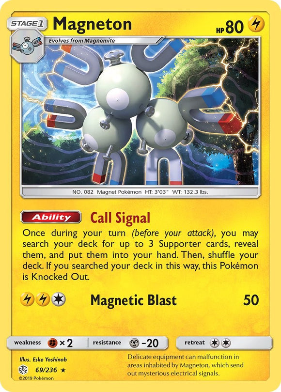 Magneton [69/236] [Cosmic Eclipse] Holofoil