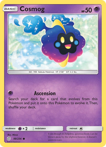 Cosmog [99/236] [Cosmic Eclipse] Reverse Holofoil