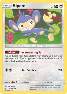 Aipom [169/236] [Cosmic Eclipse]