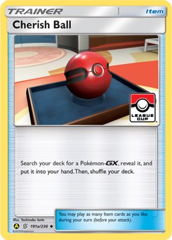 Cherish Ball (League Cup) [191a/236] [League & Championship Cards] Reverse Holofoil