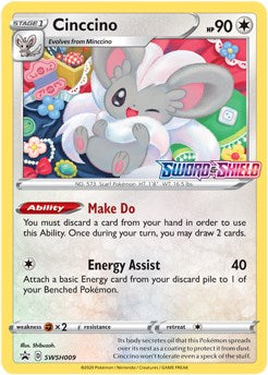 Cinccino (Sword & Shield Promo Cards Stamped) [SWSH009] [Sword & Shield Promo Cards] Holofoil
