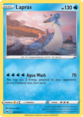 Lapras [048/202] [Sword & Shield Base Set]