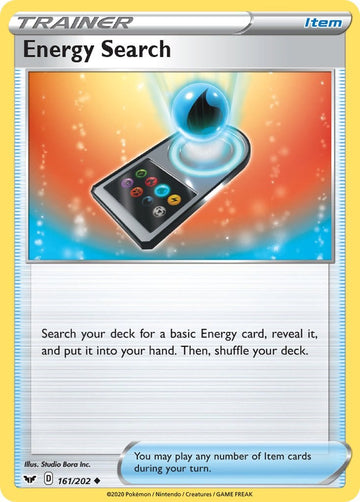 Energy Search [161/202] [Sword & Shield Base Set]