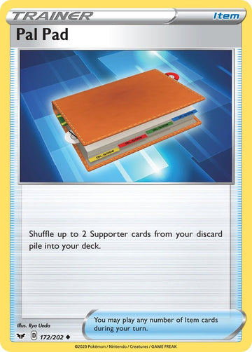 Pal Pad [172/202] [Sword & Shield Base Set]