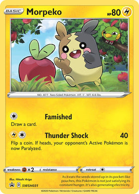 Morpeko [SWSH031] [Sword & Shield Promo Cards] Holofoil
