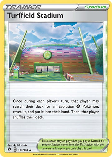 Turffield Stadium [170/192] [Rebel Clash] Reverse Holofoil