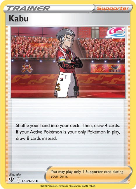 Kabu [163/189] [Darkness Ablaze] Reverse Holofoil