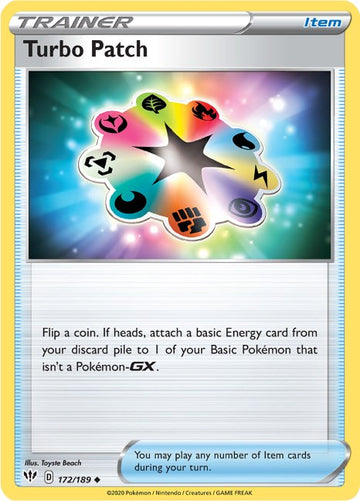Turbo Patch [172/189] [Darkness Ablaze] Reverse Holofoil