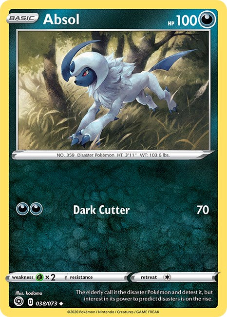 Absol [38/73] [Champion's Path] Reverse Holofoil