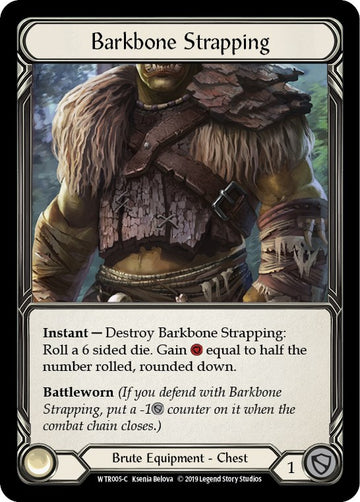 Barkbone Strapping [WTR005] [Welcome to Rathe] Unlimited Edition Rainbow Foil