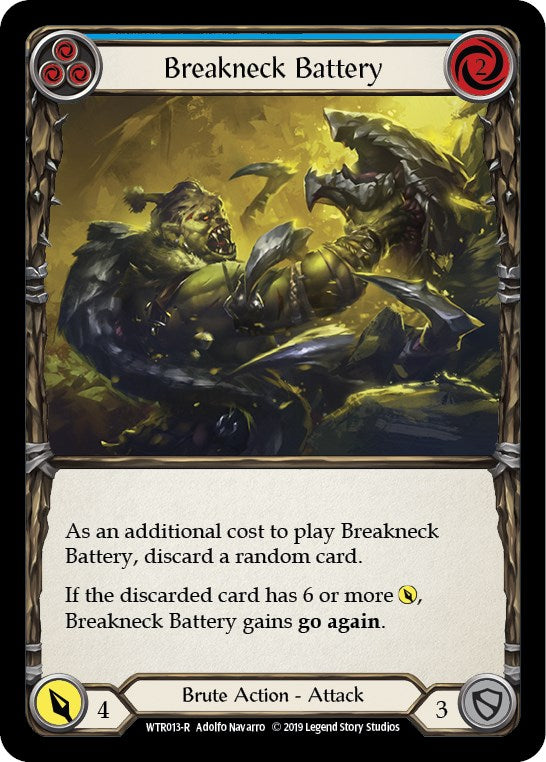 Breakneck Battery (Blue) [WTR013] [Welcome to Rathe] Unlimited Edition Normal