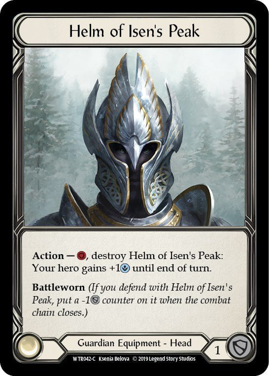 Helm of Isen's Peak [WTR042-C] [Welcome to Rathe] Unlimited Edition Normal