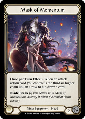 Mask of Momentum [WTR079] [Welcome to Rathe] Unlimited Edition Rainbow Foil