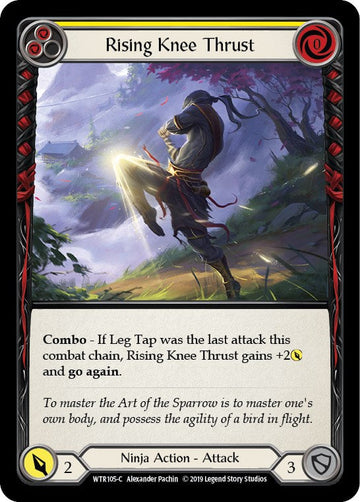 Rising Knee Thrust (Yellow) [WTR105] [Welcome to Rathe] Unlimited Edition Normal