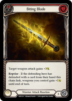 Biting Blade (Red) [WTR135] [Welcome to Rathe] Unlimited Edition Normal