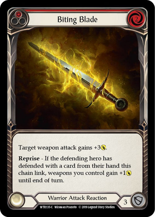Biting Blade (Red) [WTR135] [Welcome to Rathe] Unlimited Edition Normal