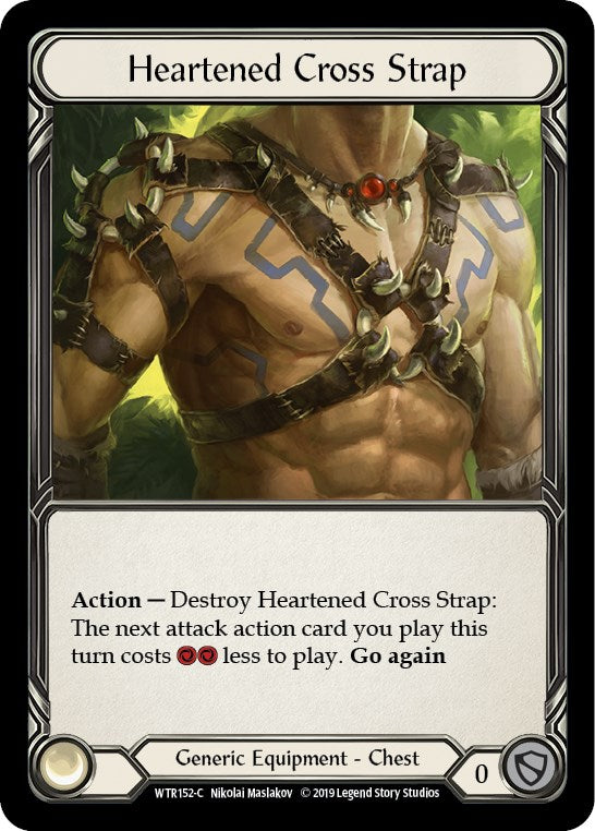 Heartened Cross Strap [WTR152] [Welcome to Rathe] Unlimited Edition Rainbow Foil