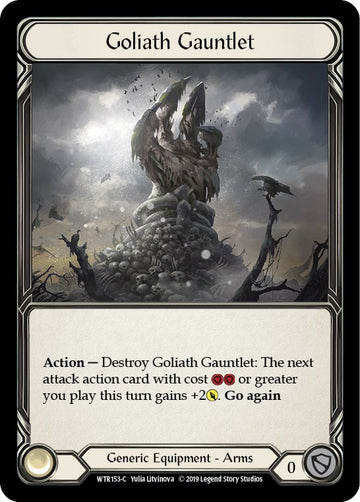Goliath Gauntlet [WTR153] [Welcome to Rathe] 1st Edition Normal