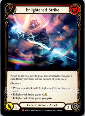 Enlightened Strike [WTR159] [Welcome to Rathe] Unlimited Edition Normal